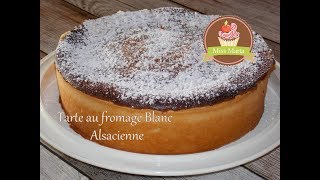 Recette Tarte au Fromage Blanc Alsacienne  Käsekuchen  recette de famille  Miss Marta [upl. by Nyrem]