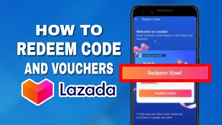 LAZADA 77 SALE  HOW TO REDEEM CODE AND VOUCHERS IN LAZADA  Step by Step Tutorial [upl. by Hogle]