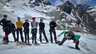 Hochtourenkurs auf dem Taschachhaus mit Alpine Welten [upl. by Ymmak]