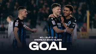 CLUB BRUGGE  KAS EUPEN  30 SKOV OLSEN  20232024 [upl. by Nyllewell]