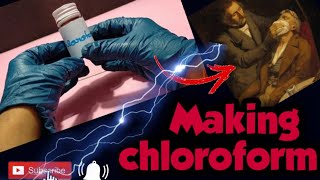 Making chloroform at homeeducation chloroformsciencexperimentenjoywithscience science [upl. by Leviralc389]