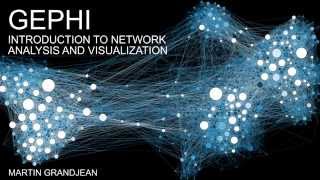 GEPHI  Network visualization tutorial HD [upl. by Alicul701]