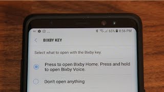 Disable BIXBY Button on Galaxy Note 8  Galaxy S8 official way [upl. by Spragens]