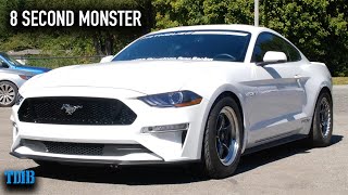 1200HP TWIN TURBO Mustang GT Review 8 Second Car ON THE STREET [upl. by Yrekcaz190]