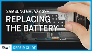 Samsung Galaxy S9 – Battery replacement including reassembly [upl. by Fronia898]