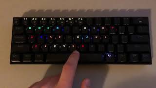 Redragon Draconic 60 gaming keyboard  RGB [upl. by Agn52]