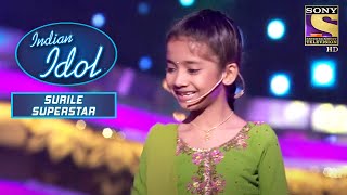 Sugandha के Performance पे मिला Standing Ovation  Indian Idol Junior  Surile Superstar [upl. by Meador]