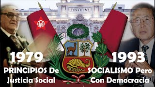 Historia de la Constitución de 1979 y 1993 ¿Similitudes y diferencias [upl. by Ahserkal620]