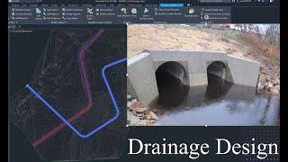 Drainage Layout in Civil 3D [upl. by Hafirahs]