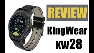 KingWear KW28 Smartwatch Review  Official Video [upl. by Enelie]