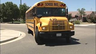 Safe Turning Procedures for School Bus Drivers [upl. by Greggs726]