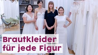 Welches Brautkleid für welchen Figurtyp [upl. by Cadmann]