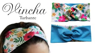 Vincha Turbante reversible [upl. by Sager]