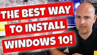 How To Install Windows 10 amp Drivers Correctly  Fresh Install Win10 [upl. by Binnings653]