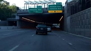 Van Wyck Expressway Interstate 678 Exits 16 to 1 southbound [upl. by Ellehcyt]