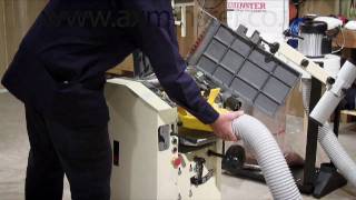 Axminster AW106PT2 Planer Thicknesser [upl. by Eseekram]