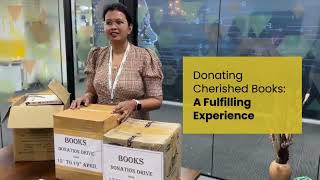 Book Donation Drive [upl. by Darrin]