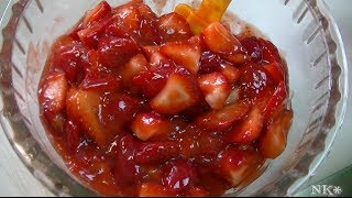 Homemade Strawberry Pie Filling Recipe  Noreens Kitchen [upl. by Jacquelyn]