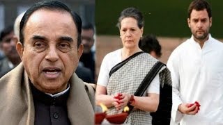 The Newshour Debate Subramanian Swamy Vs Gandhis  Full Debate 26th June 2014 [upl. by Nylireg]