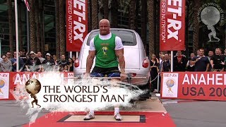 2007 Car Dead Lift  Mariusz Pudzianowski  Worlds Strongest Man [upl. by Llenrag]