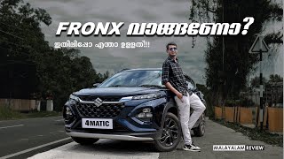 MARUTI FRONX  MALAYALAM REVIEW  AUTOMATIC  4MATIC [upl. by Alsworth]