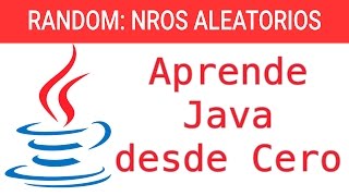 Clase Random en Java  Números aleatorios [upl. by Eniawed]