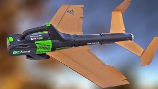 FLYING Leaf Blower RC airplane Mk2 [upl. by Riti650]