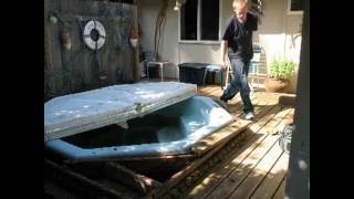 Removing a InGround Hot Tub [upl. by Franny]