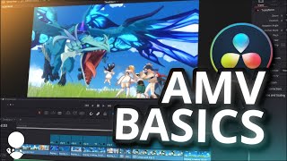 DaVinci Resolve  How to make an AMV for Beginners [upl. by Eeladnerb]