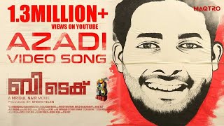 BTech  Azadi Video Song  Asif Ali  Rahul Raj  Mridul Nair  Maqtro [upl. by Reider]