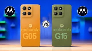 Motorola G05 Vs Motorola G15 Trakontech [upl. by Adlez]