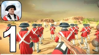 Muskets of America 2  Gameplay Walkthrough Part 1 Tutorial iOS Android [upl. by Wilkie]