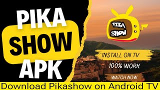 How to use Pikashow in Android TV [upl. by Yuht]