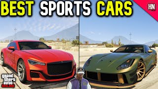 Top 10 BEST SPORTS CARS In GTA Online [upl. by Squires912]