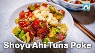 Hawaiian Shoyu Ahi Tuna Poke [upl. by Honeywell]