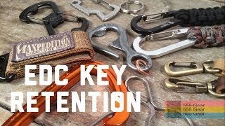 EDC Key Retention Fobs quot10 Ways to Never Lose Keys Againquot Maxpedition Leatherman amp More [upl. by Furlani]