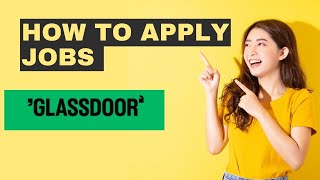 Glassdoor ඒකෙන් රැකියාවලට අයදුම් කරන්නේ කොහොමද How to apply jobs in Glassdoor [upl. by Enoyrt]