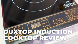 Duxtop Induction Cooktop Review and Demo [upl. by Meda]