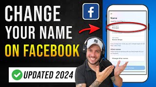 How to Change Your Name on Facebook 2025 Update [upl. by Assennej263]