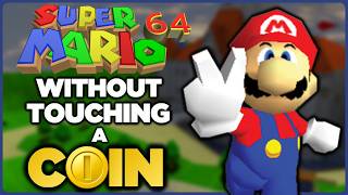 I tried to beat Super Mario 64 without touching a single coin [upl. by Harikahs]