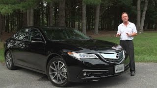 2015 Acura TLX Test Drive amp Review [upl. by Myrah]