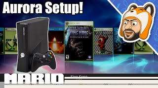 Setting Up Aurora Dashboard on a JTAGRGH Xbox 360  Beginner Setup with XeXMenu amp DashLaunch [upl. by Silliw985]