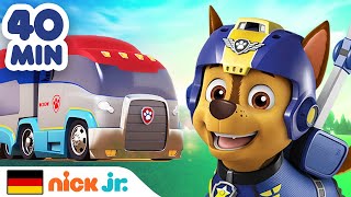 PAW Patrol  40 MINUTEN mit dem PAWPatroller und dem AirPatroller – Die besten Fahrzeugrettungen [upl. by Hendrika520]