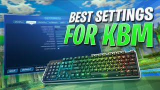 The BEST Settings for Rocket League KBM 2025 [upl. by Walston]