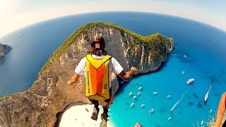 Incredible Base Jumps From Around The World [upl. by Attesor253]