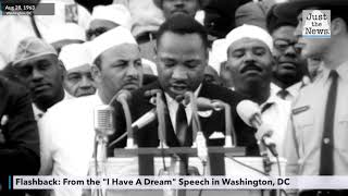 Flashback August 28 1963 An Excerpt from the quotI Have A Dreamquot speech by MLK in Washington DC [upl. by Asile]