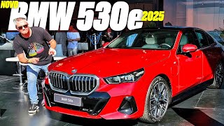 Novo BMW 530e 2025  FAZ 286 KML E É R 185000 MAIS BARATO QUE O ELÉTRICO MELHOR QUE O MERCEDES [upl. by Brion]