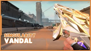 Skin Preview  Singularity Vandal  VALORANT [upl. by Airlia223]