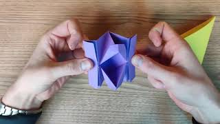 How To Make Origami Talking Mouth [upl. by Inotna]