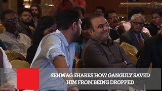 Sehwag Shares How Ganguly Saved Him From Being Dropped [upl. by Leela]